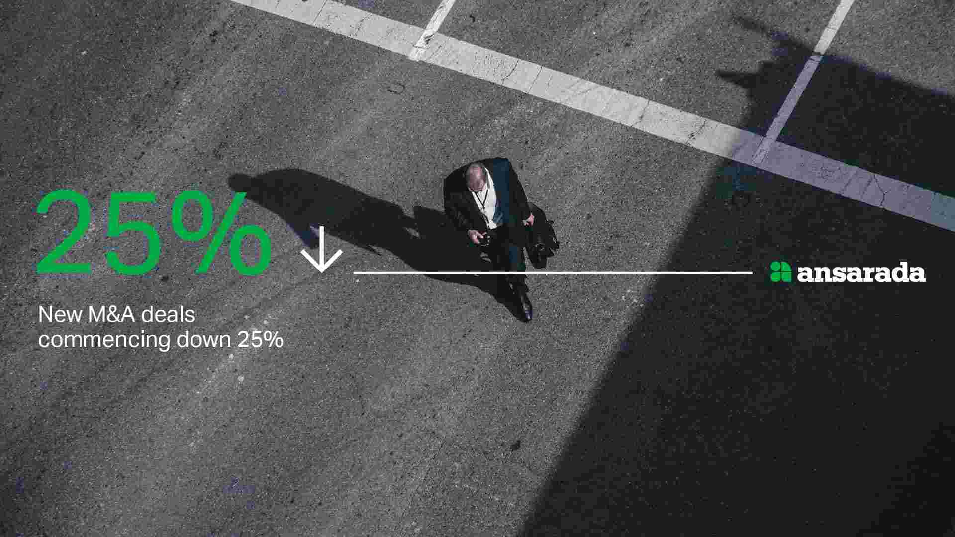 Australian dealmakers optimistic, despite 25% decline in M&A activity