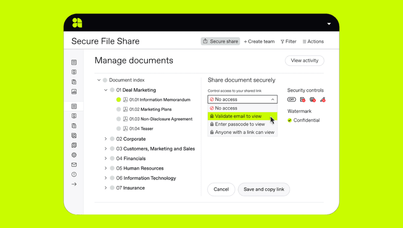 Ansarada vs Intralinks: Which virtual data room saves Analysts more time?