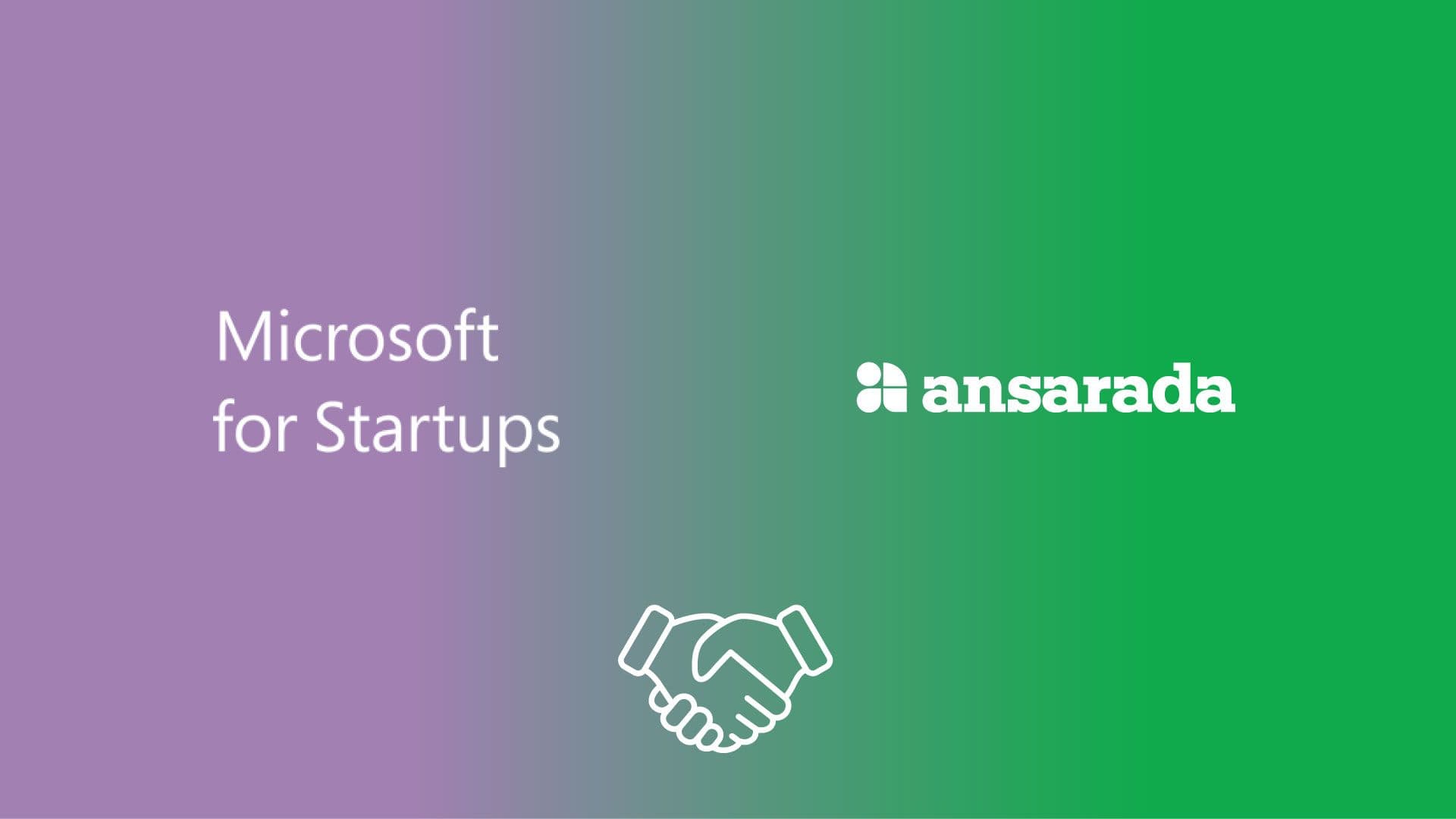 Microsoft for Startups and Ansarada announce new global partnership